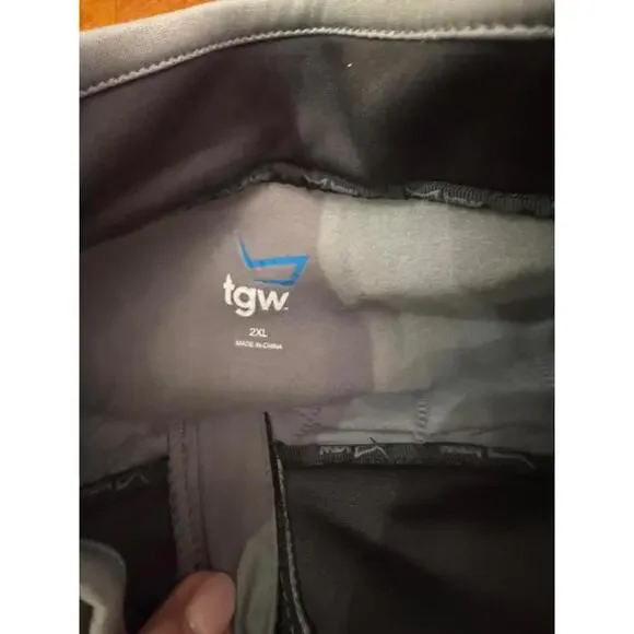 TGW Men's Quilted Sleeveless Vest Jacket Gray Size XXL - Picture 6 of 6